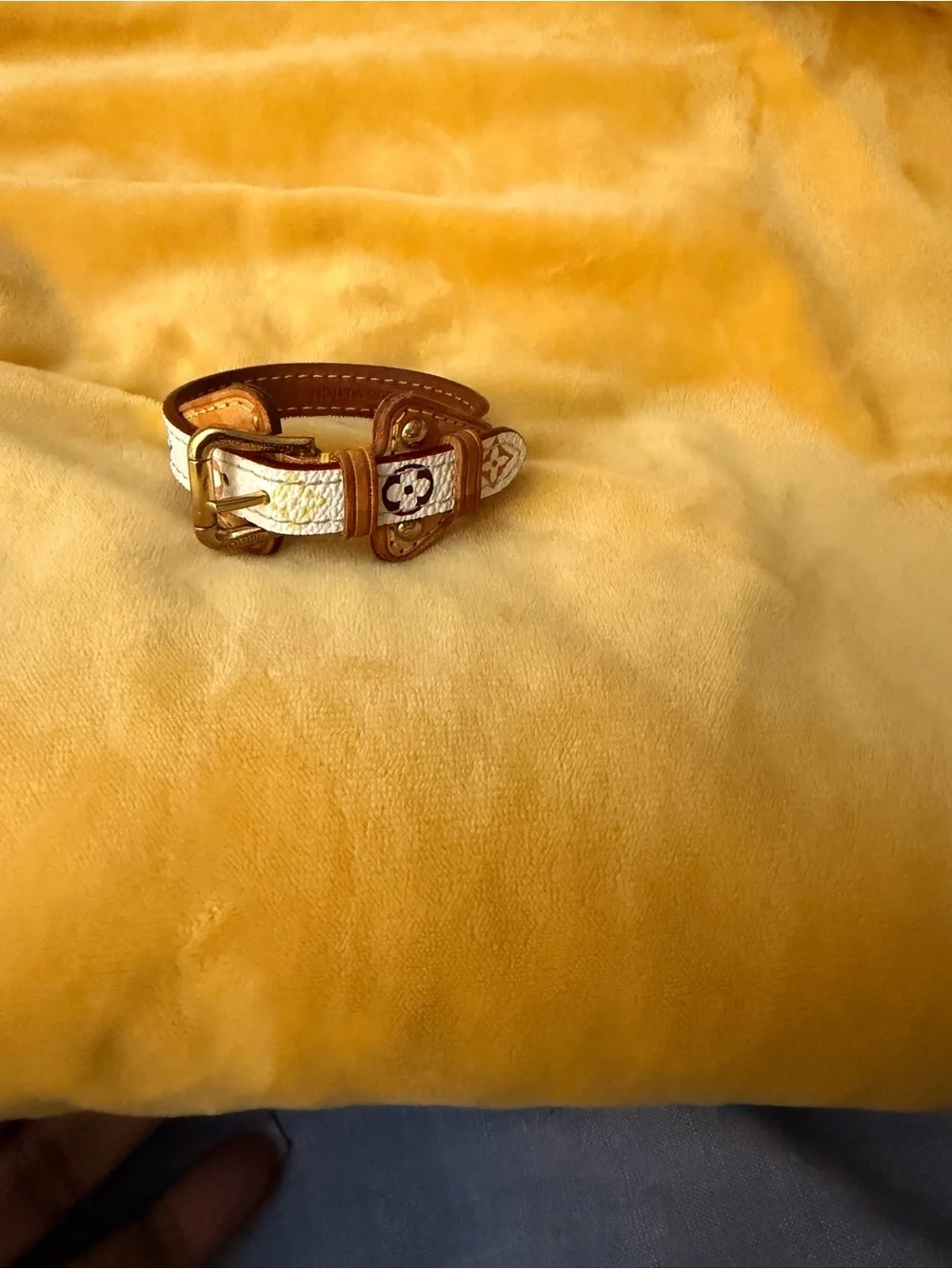 Louis Vuitton Theda Multicolor Monogram Leather Bracelet